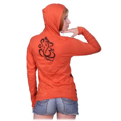 Dámske tričko Sure s kapucňou Elephant Orange Thailand