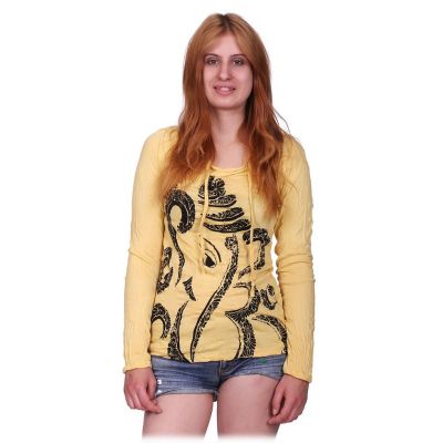 Dámske tričko Sure s kapucňou Elephant Yellow Thailand