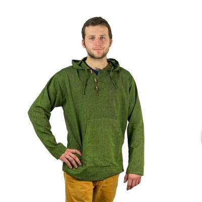 Kurta Ganet Hijau - pánska košeľa s dlhým rukávom | S, M, L, XL, XXL, mikina XXL