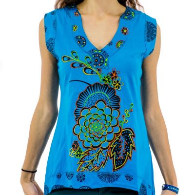 Dámske hippie tričko bez rukávov Tamanna Nepal