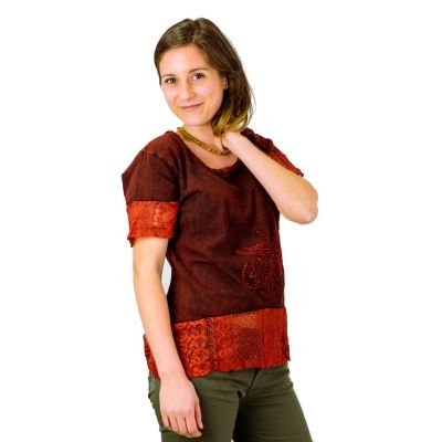 Dámske etno tričko s krátkym rukávom Sudha Mawar Nepal