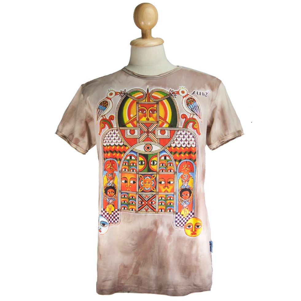 Pánske tričko Sure Aztec Day&Night Brown Thailand