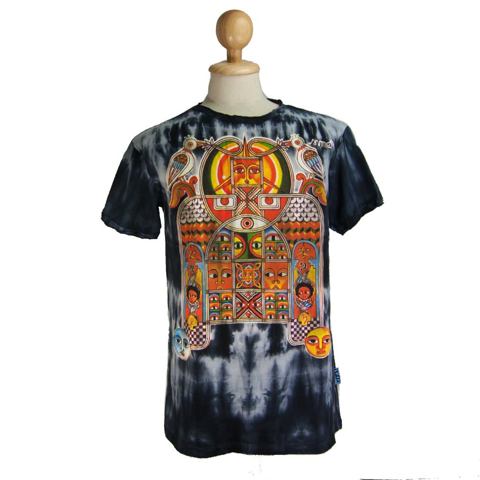 Pánske tričko Sure Aztec Day&Night Black Thailand