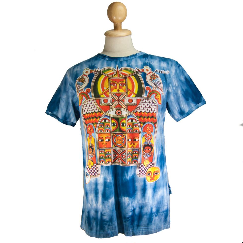 Pánske tričko Sure Aztec Day&Night Blue Thailand