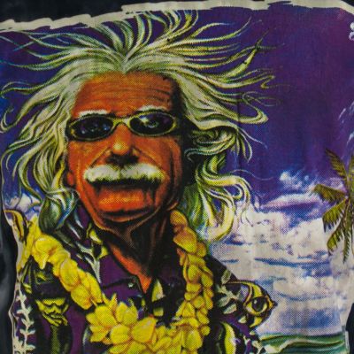 Pánske tričko Sure Einstein on Holiday Black Thailand