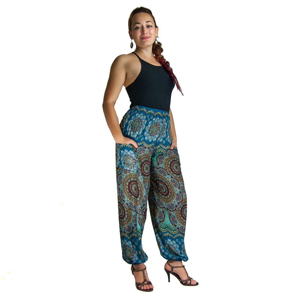 Turecké / haremové nohavice Somchai Hom Thailand