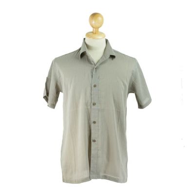Pánska košeľa s krátkym rukávom Jujur Grey Thailand