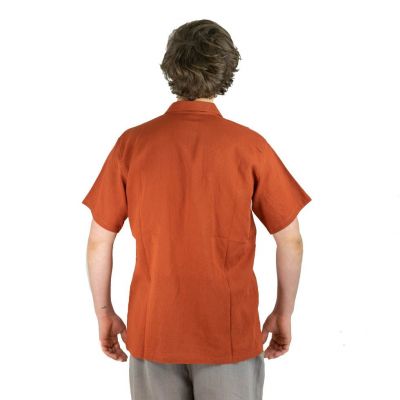 Pánska košeľa s krátkym rukávom Jujur Orange Thailand
