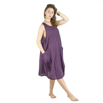 Fialové letné šaty Kwanjai Purple | UNI