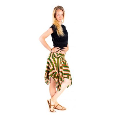 Cípatá sukňa s elastickým pásom Malai Setrip Thailand