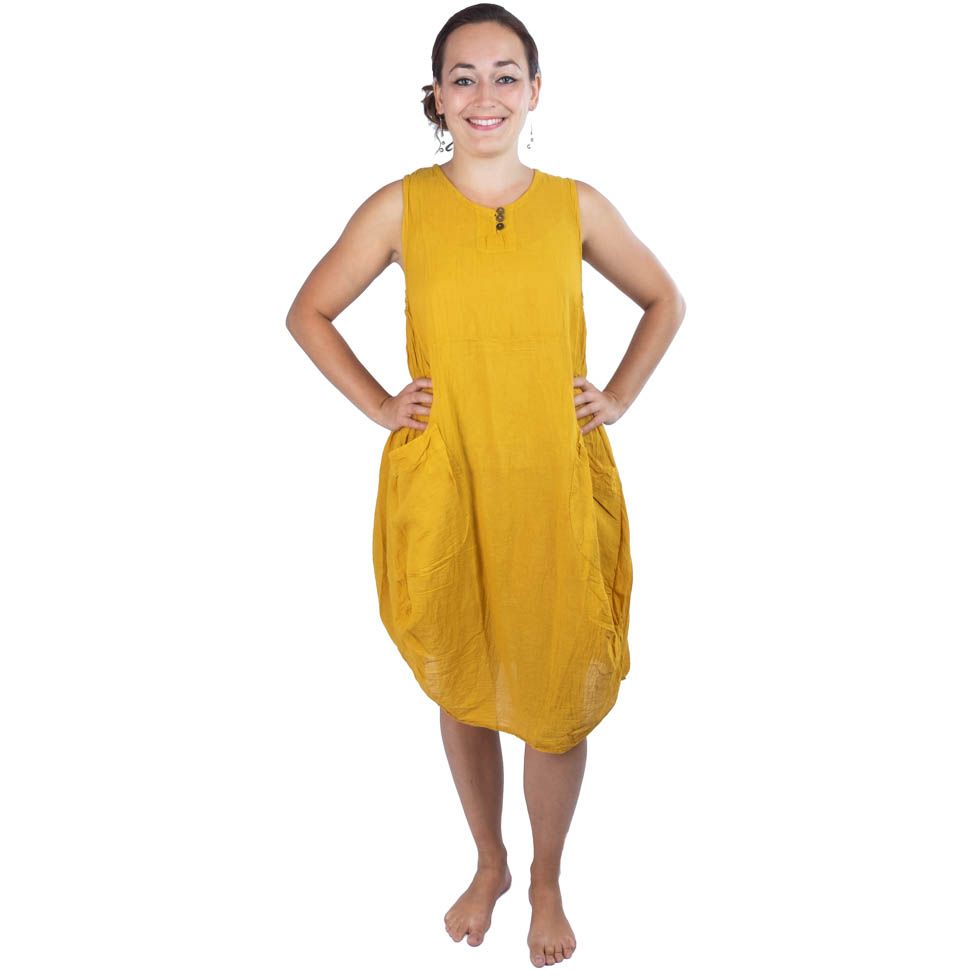 Žlté letné šaty Kwanjai Yellow Thailand