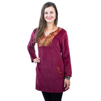 Zamatové šaty Kareen Anggur Nepal