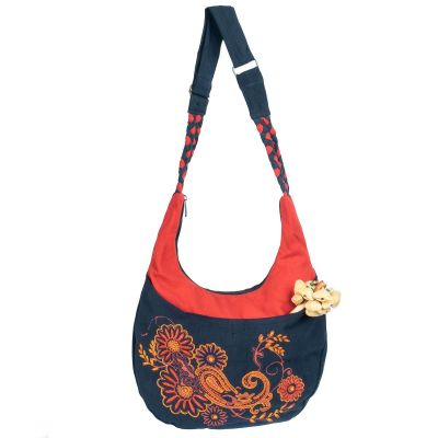 Orientálna kabelka s kvietkami Bunga Darah Nepal