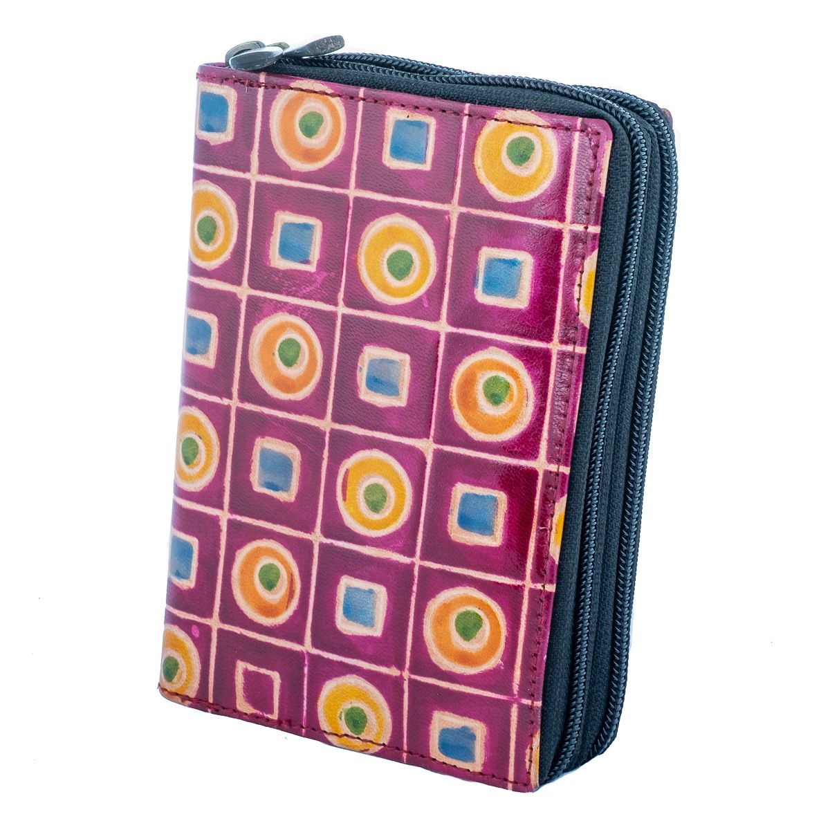 Kožená peňaženka Samira - fialová