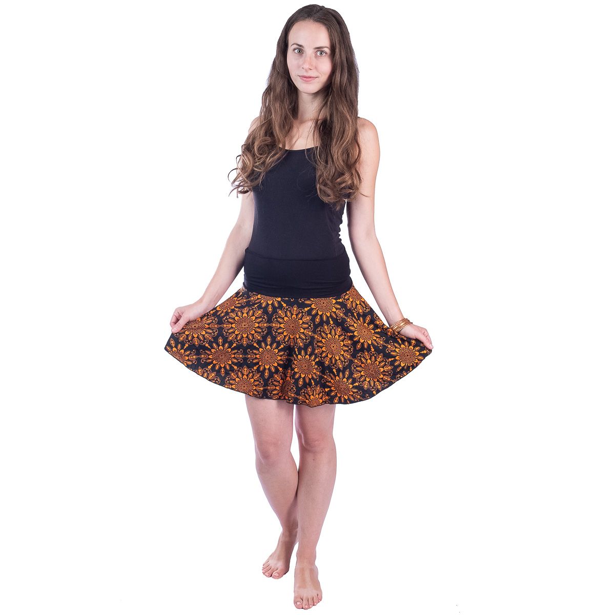 Kolesové mini sukne Lutut Rika Thailand