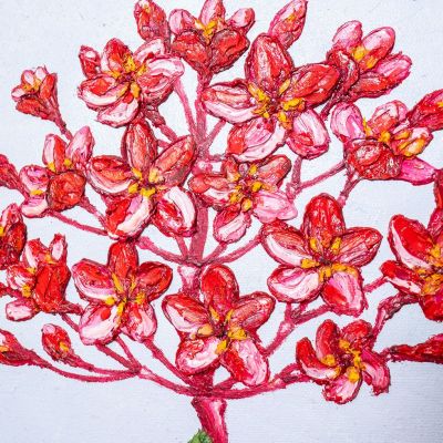 Obraz Ružový strom
