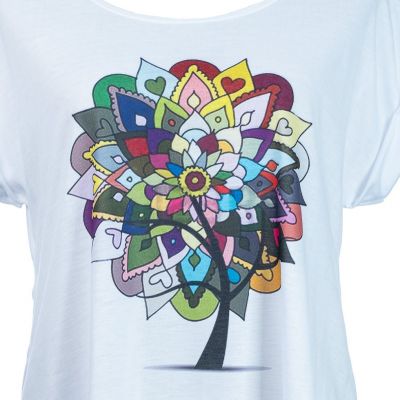 Dámske tričko s krátkym rukávom Darika Fantasy Tree Thailand