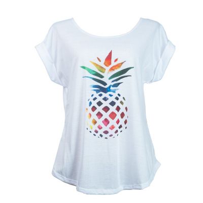 Dámske tričko s krátkym rukávom Darika Pineapple | S/M