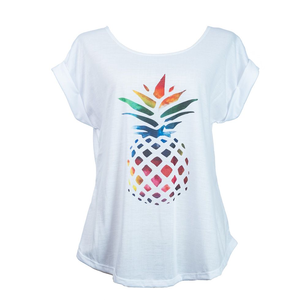Dámske tričko s krátkym rukávom Darika Pineapple Thailand