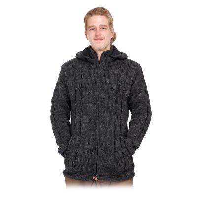 Vlnený sveter Black Uplift | S, L, XL