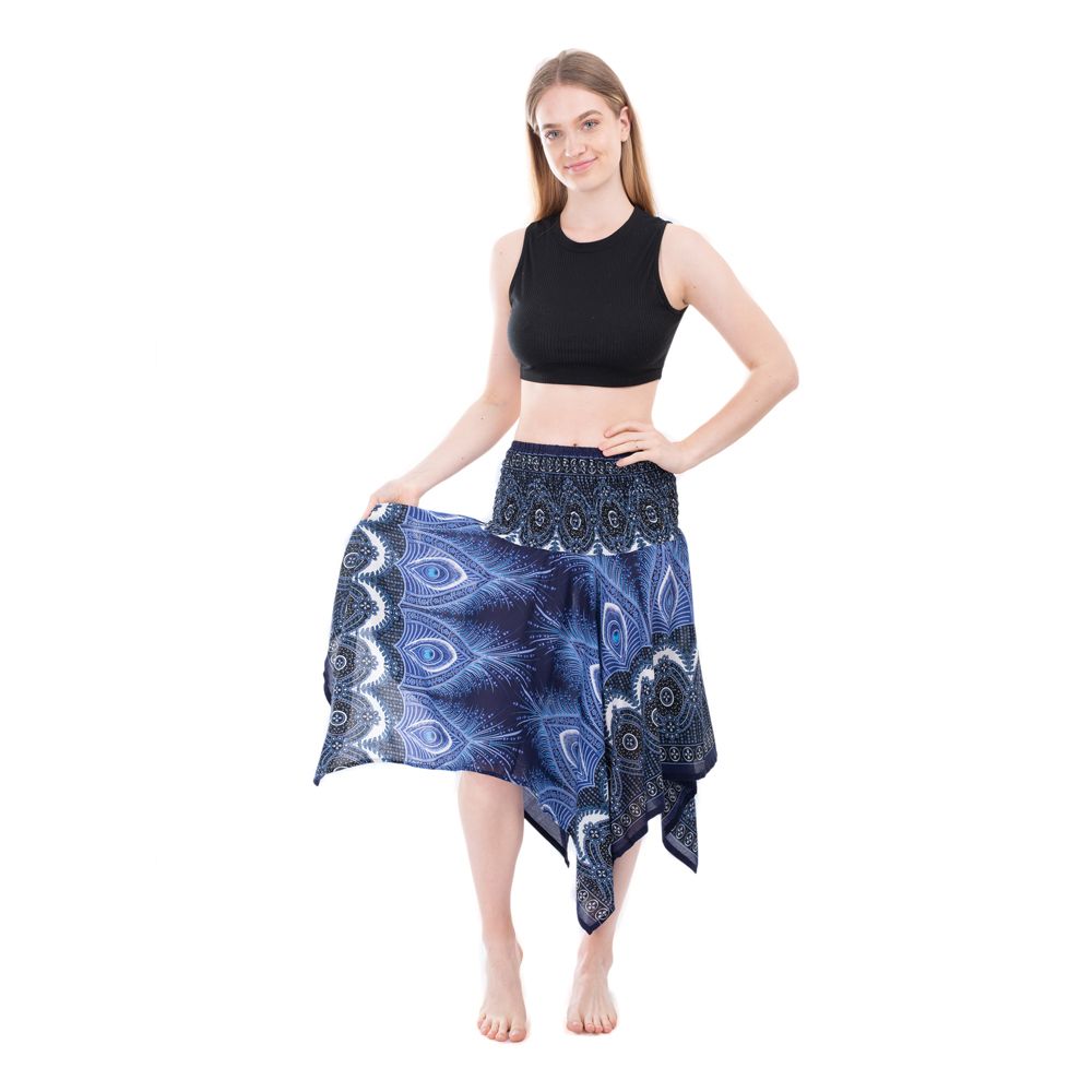 Cípatá sukňa / šaty s elastickým pásom Malai Jannat Thailand