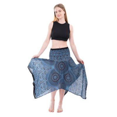 Cípatá sukňa / šaty s elastickým pásom Malai Rochana Thailand