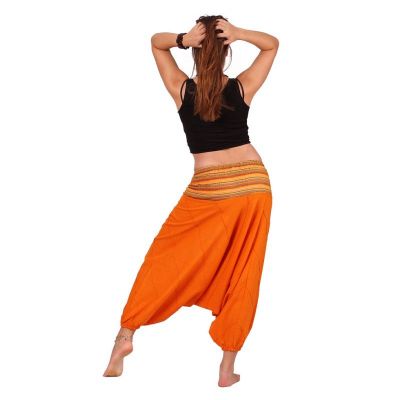 Turecké nohavice oranžové Perempat Jeruk Nepal