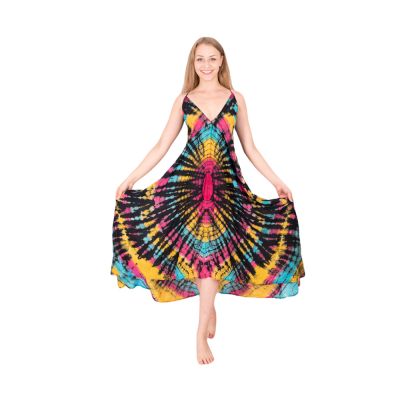 Dlhé farebné batikované šaty Tripta Lollipop Thailand