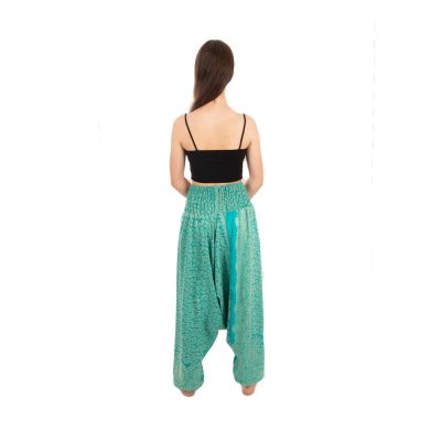Teplé akrylové turecké nohavice Damini Aqua India
