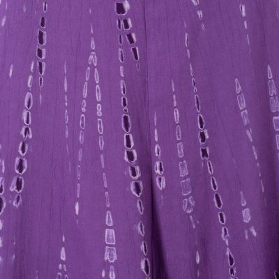 Dlhý batikovaný overal Nattawut Purple Thailand