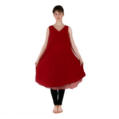 Červené letné šaty Dahlia Red | UNI