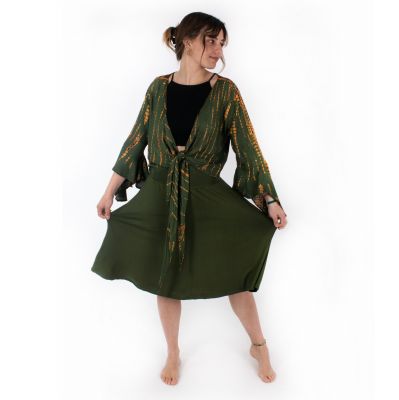 Khaki zelená midi sukňa Panitera Khaki Thailand