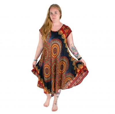 Plážové šaty Yami Shaila - s krátkym rukávom | UNISIZE, OVERSIZE