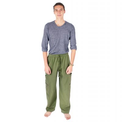 zelené pánske bavlnené nohavice Taral Green | S/M, L/XL, XXL