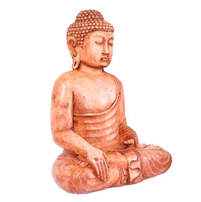 Malovaná soška zo živice Buddha 30 cm Indonesia