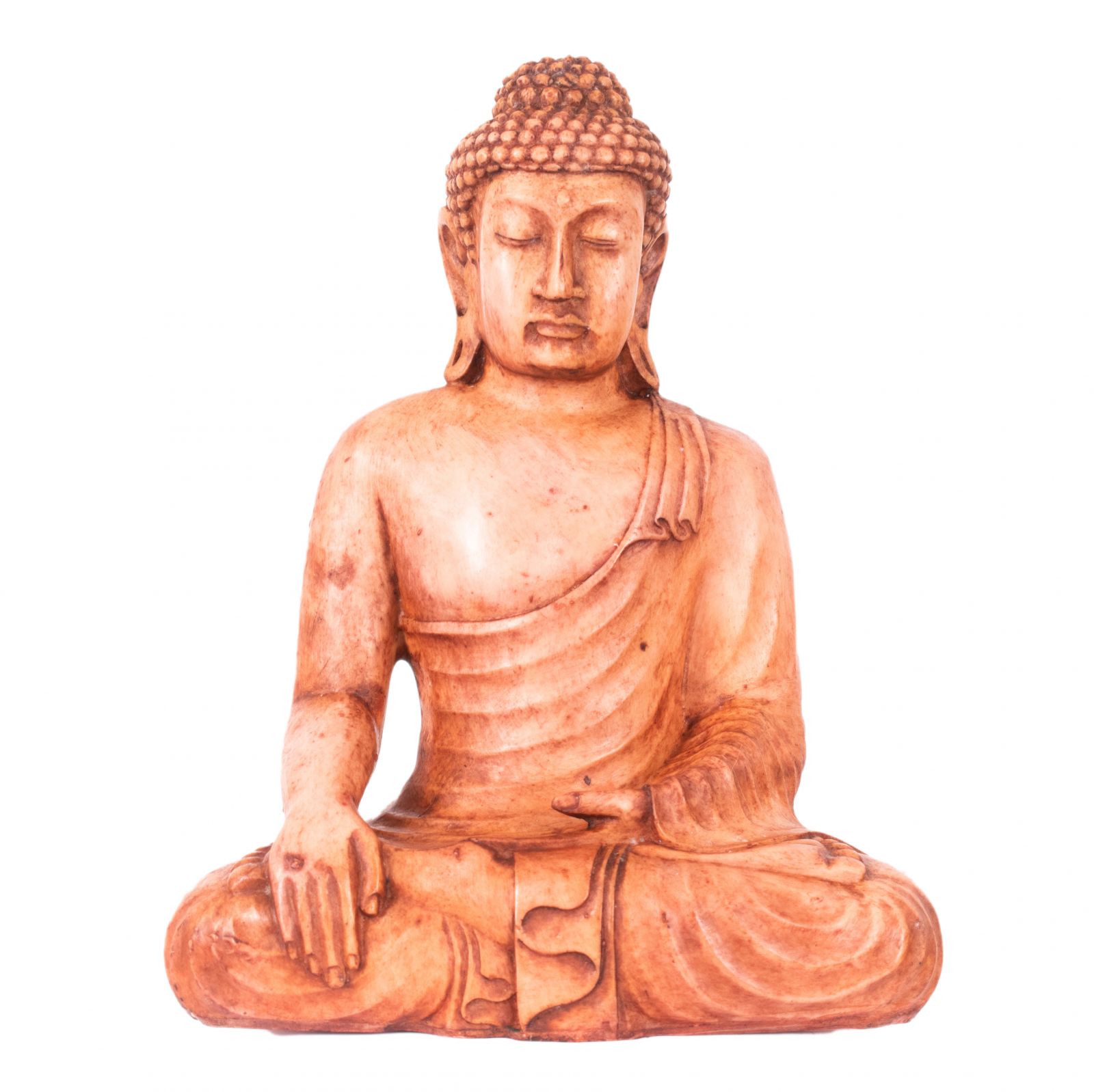 Malovaná soška zo živice Buddha 30 cm Indonesia