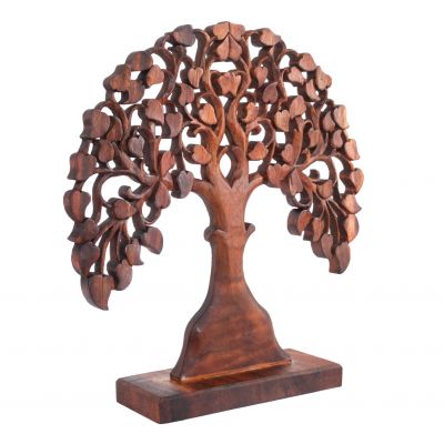 Vyrezávané drevené soška Strom | Výška 32 cm, Výška 42 cm