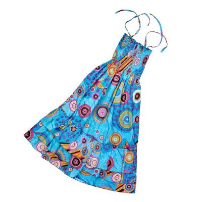 Detské šaty Mawar Turquoise