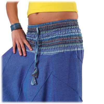 Modré Turecké nohavice Perempat Pirus Nepal