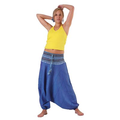 Modré Turecké nohavice Perempat Pirus Nepal