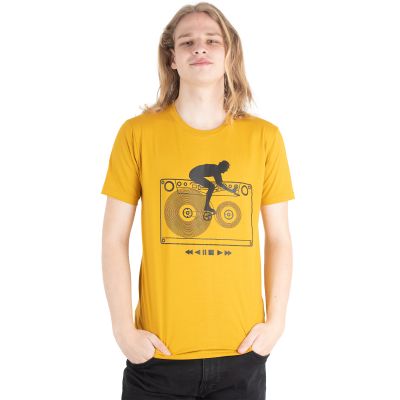 Bavlnené tričko s potlačou Tapebiker Thailand