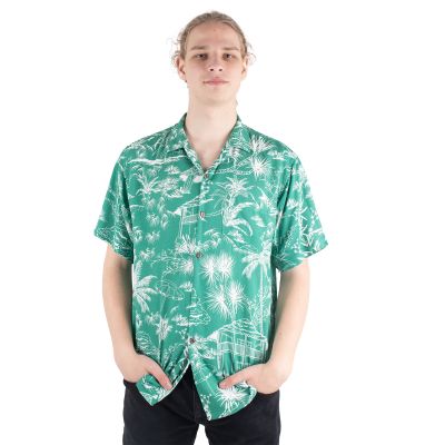 Pánska "havajská košeľa" Lihau Beach House | M, L, XL, XXL, XXXL