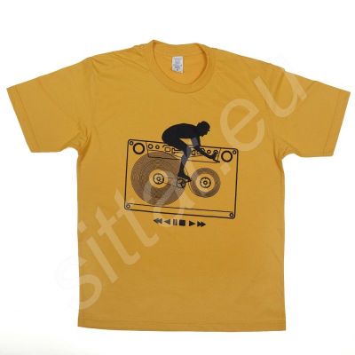 Bavlnené tričko s potlačou Tapebiker Thailand