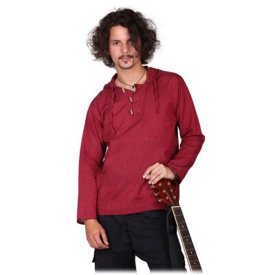 Kurta Ganet Merun - pánska košeľa s dlhým rukávom | S, M, L, XL, XXL