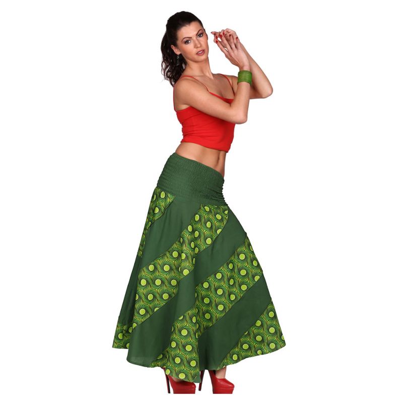 Dlhá etno maxi sukňa Hawa Semak India