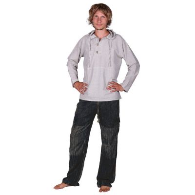 Pánske bavlnené nohavice Kirtipur Hitam | S, M, L, XL